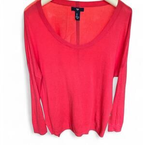 GAP coral Light Weight Sweater
